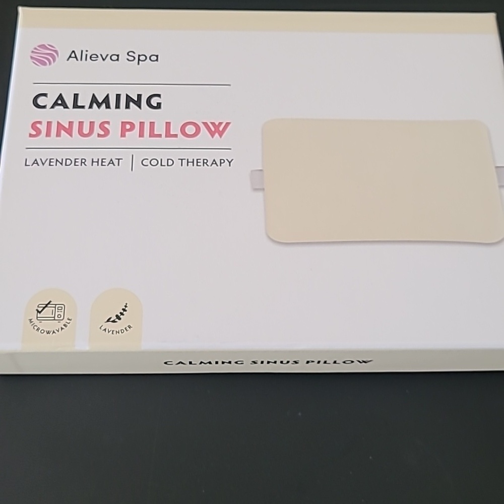 Alieva Spa calming sinus pillow